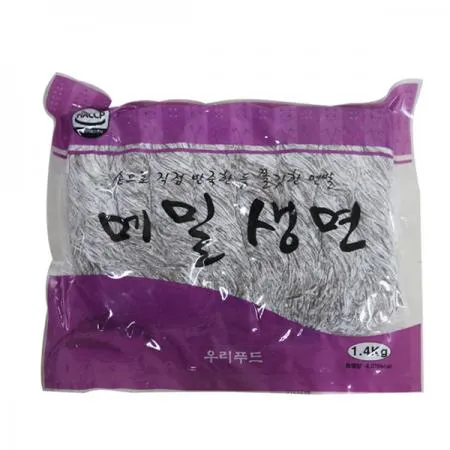 우리푸드 생메밀면1.4kg  생메밀국수