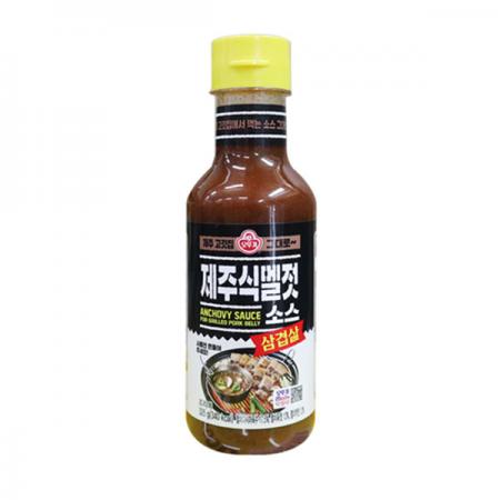 오뚜기 삼겹살 제주식멜젓소스325g 1개 이미지
