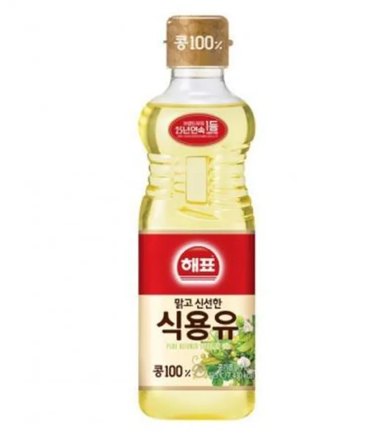 해표 콩기름 식용유900ml 1개 이미지