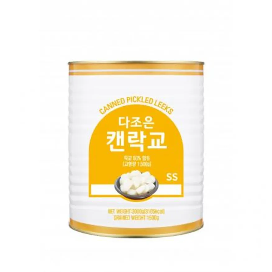 이엔푸드 다조은 캔락교2s 3kg 6개 1박스 이미지