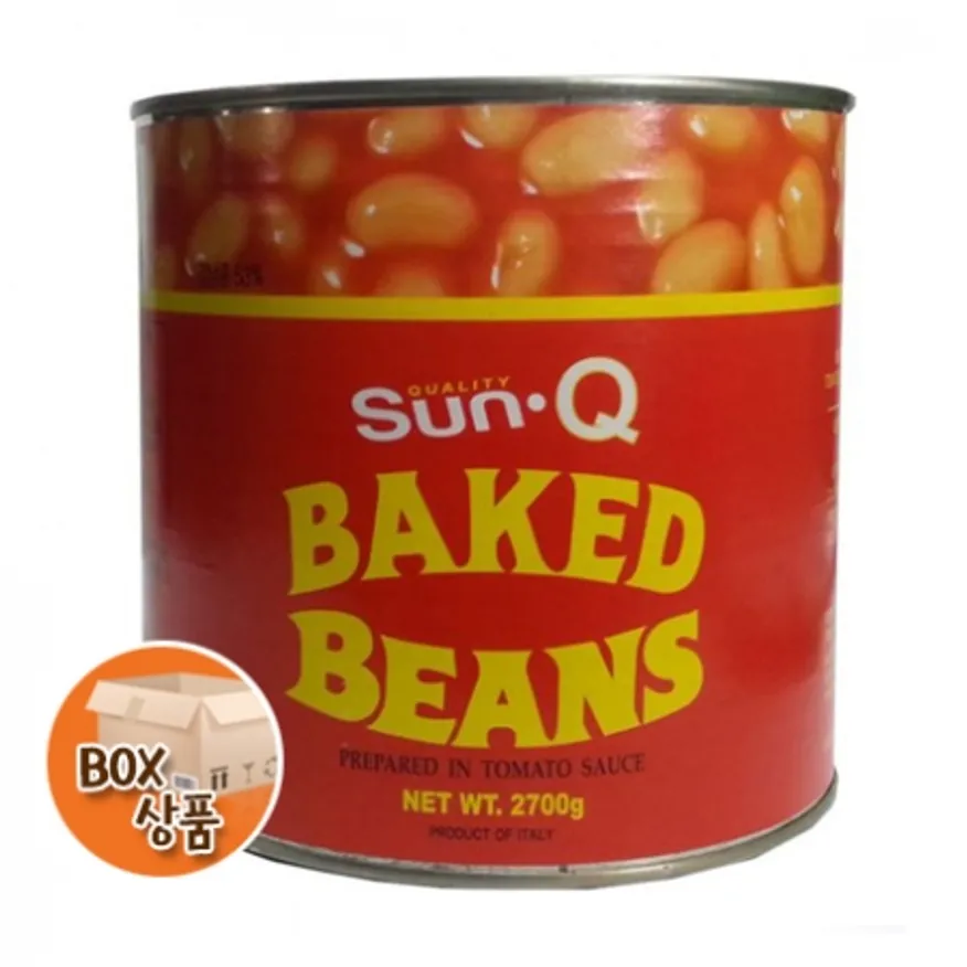 대봉식품 선큐 베이키드빈스2,7kg 6개 1박스 이미지