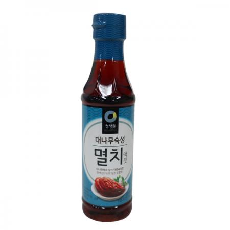 청정원 대나무숙성 남해안멸치액젓500g 이미지