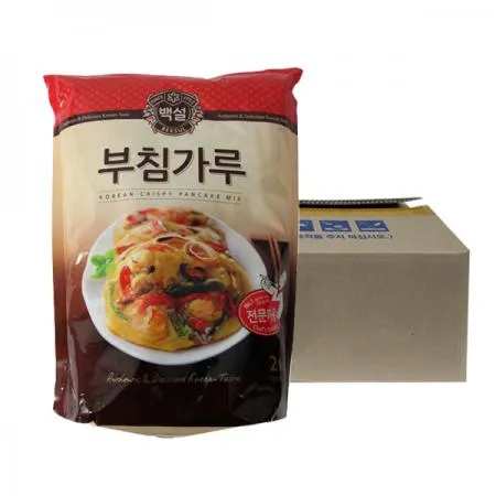 백설부침가루 2kg 6개 1박스