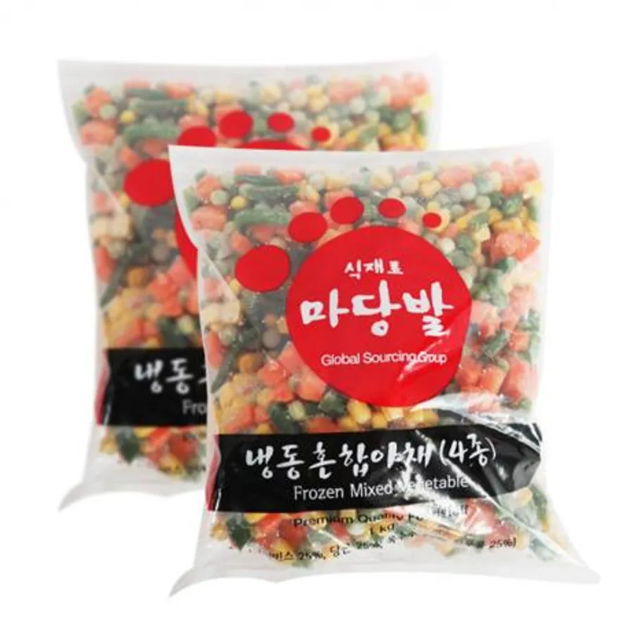 냉동 마당발 혼합야채 1kg 10개 1박스 이미지