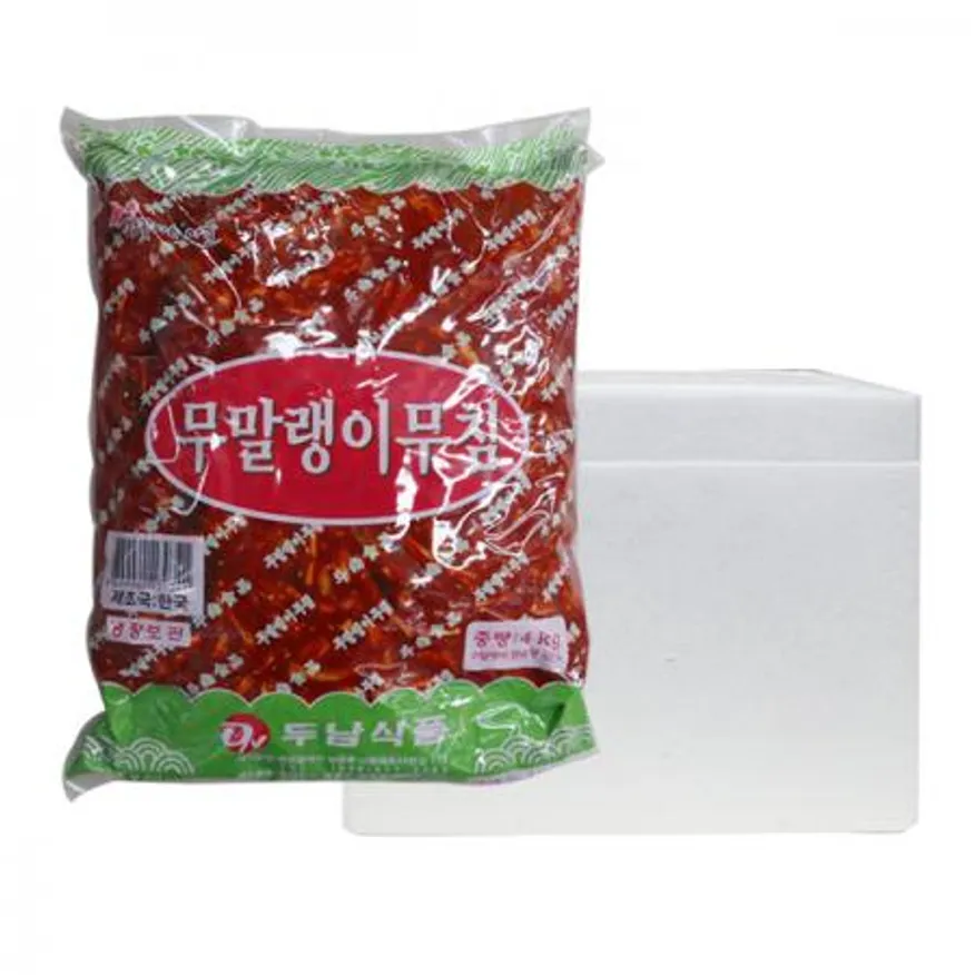 두남 무말랭이무침 4kg 4개 1박스 이미지