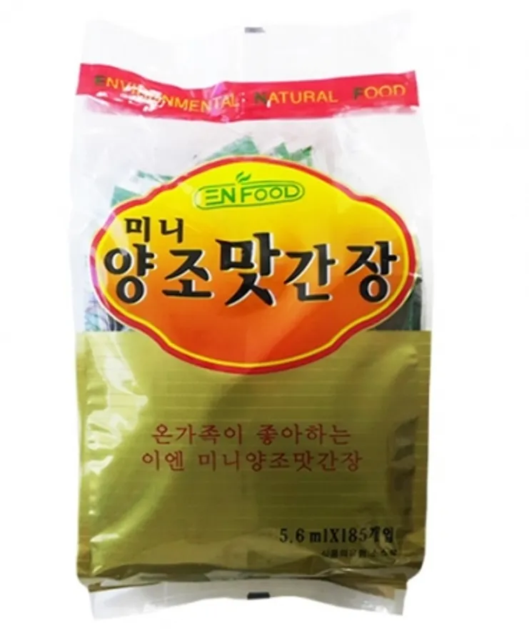 이엔 미니양조간장 5.6ml*185 1개 이미지