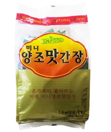 이엔 미니양조간장 5.6ml*185  