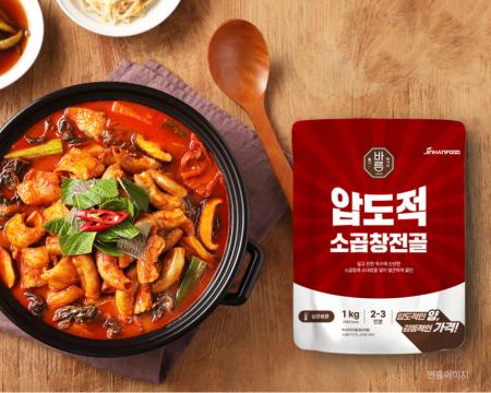 진한식품 바른 압도적 소곱창전골1kg 1개