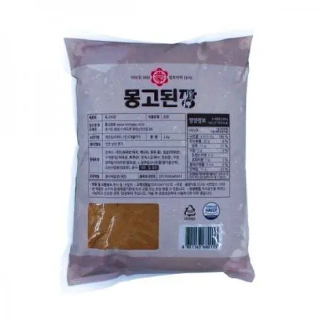 부천 몽고된장2kg 2kg 8개 1박스 이미지