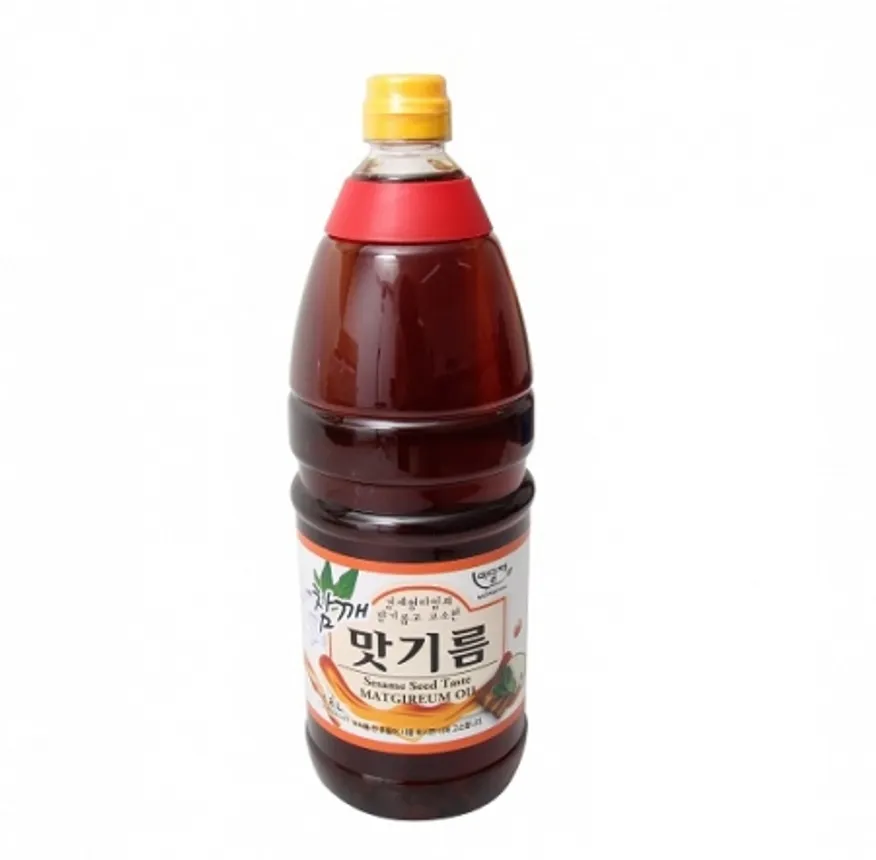 미담채 참깨맛기름1.8L 8개1박스 이미지