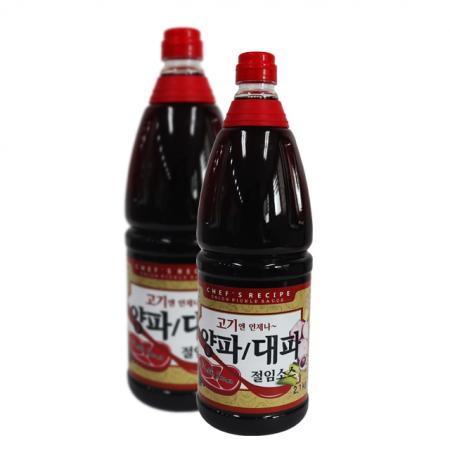 미담채 양파대파절임소스2.1kg 8개 1박스 이미지