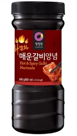 청정원 매운갈비양념840g 1개