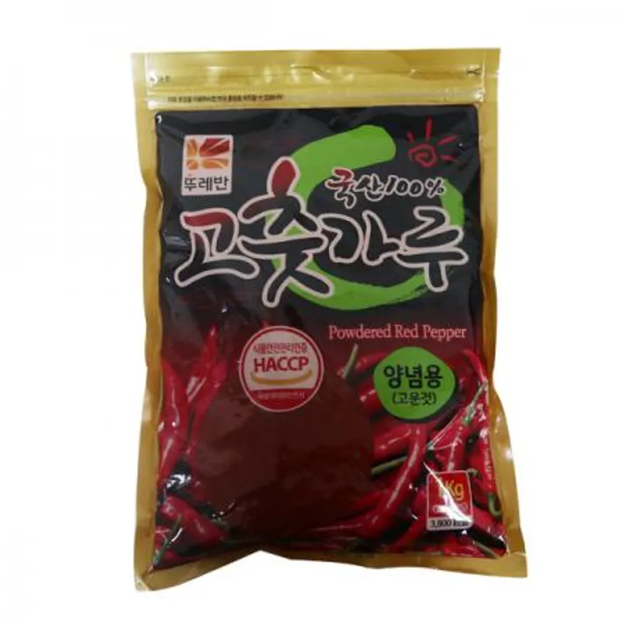뚜레반 고춧가루 양념용 고운것1kg 국내산100% 고춧가루 이미지