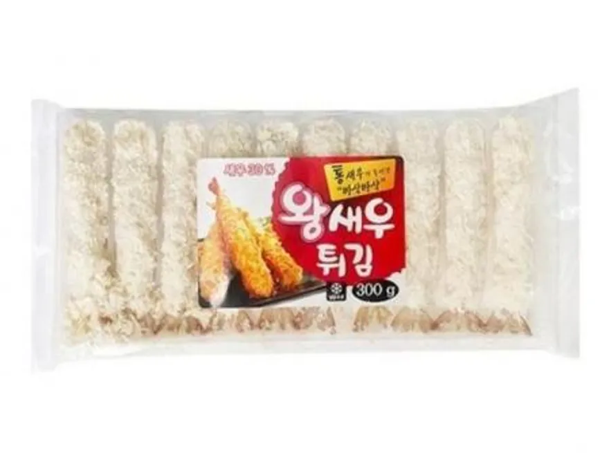 천일 왕새우튀김300g (30g x 10미)300g 10개 1박스 이미지