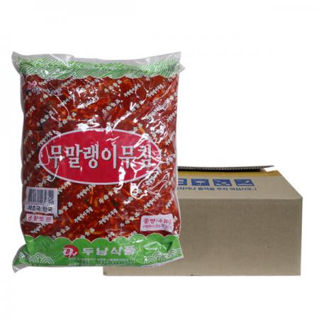두남 무말랭이무침 4kg 4개 1박스 일반박스 이미지
