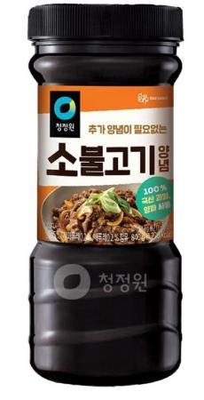 청정원 소불고기양념840g 12개 1박스