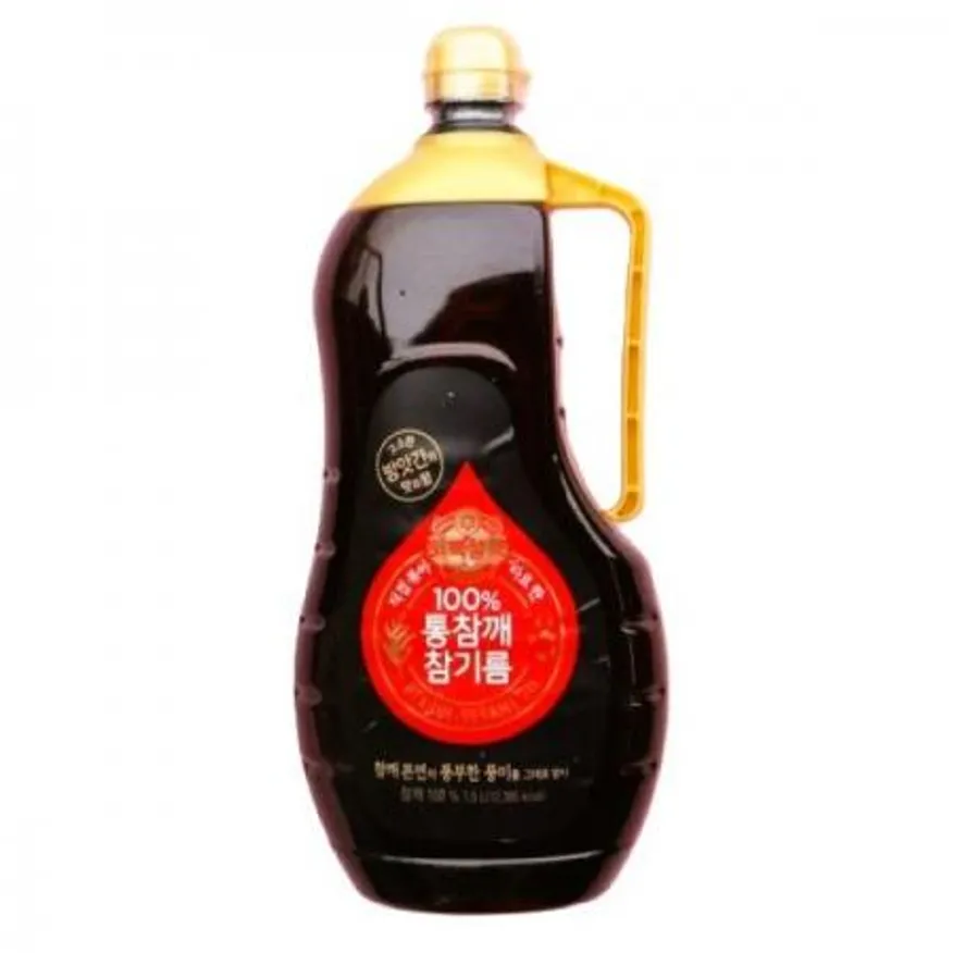 백설 100% 통참깨 참기름 1.5L 1개 이미지