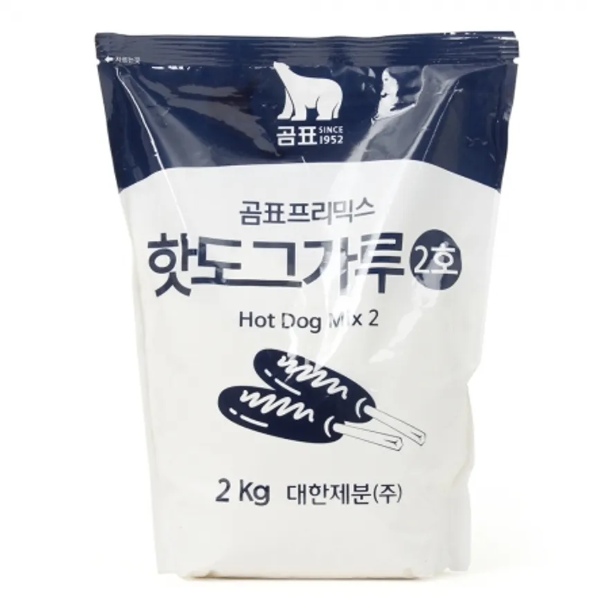 곰표 핫도그 가루2호 2k 1개 이미지