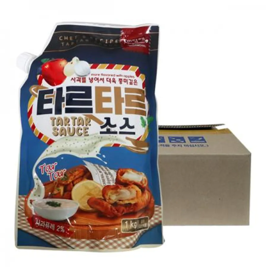 미담채 타르타르소스1kg 12개 1박스 이미지