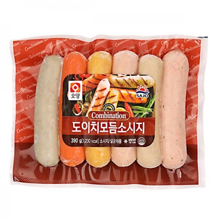사조오양 도이치모듬소세지390g 이미지
