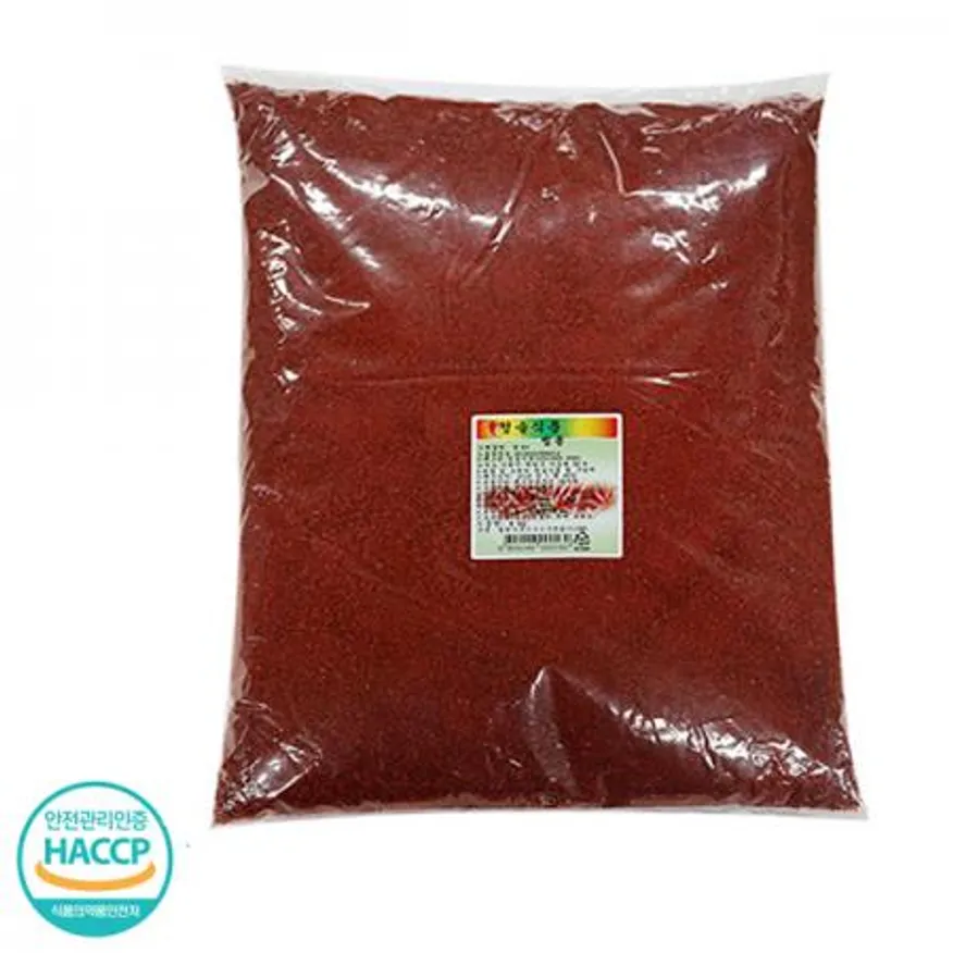 청솔식품 고추가루 찜용4kg 햇섭인증 이미지