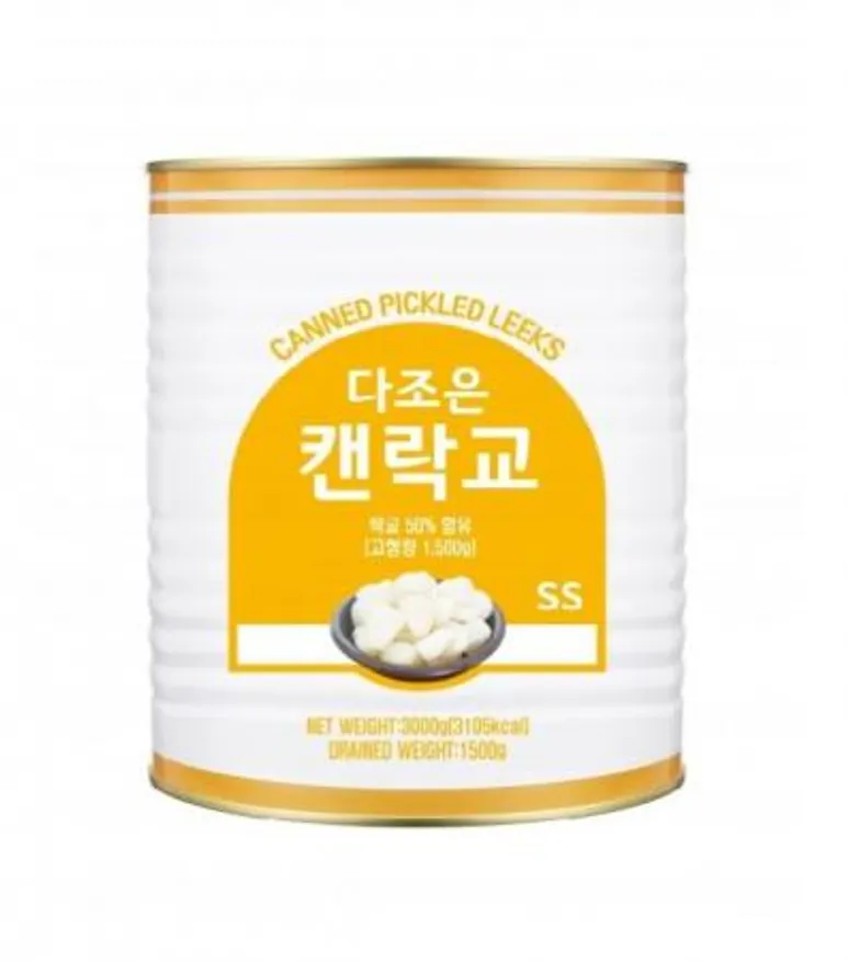 이엔푸드 다조은 캔락교SS 3kg 1개 이미지
