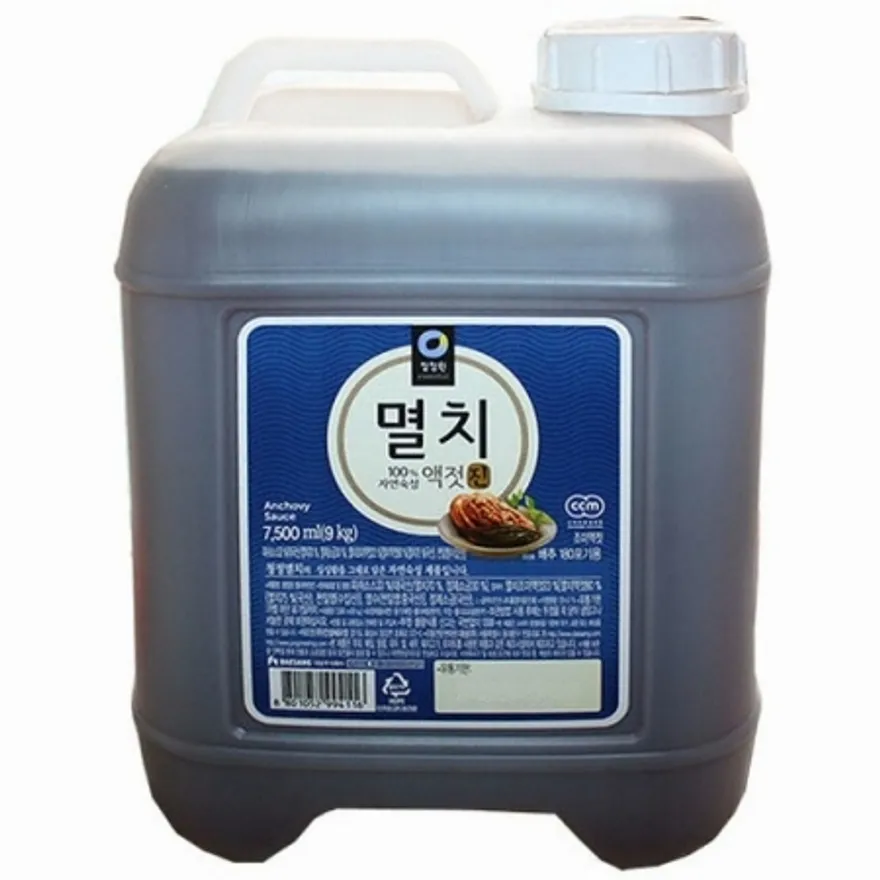 청정원 멸치액젓9kg 1개 이미지
