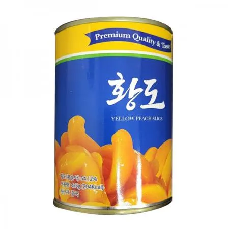 삼도 황도슬라이스 425g 1개