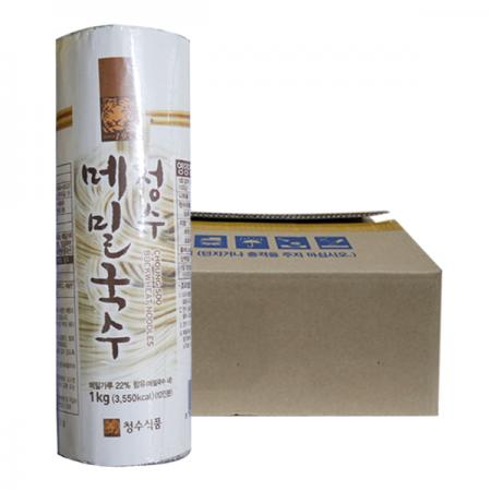 청수 메밀국수1kg 15개 1박스 판모밀 막국수 소바 이미지