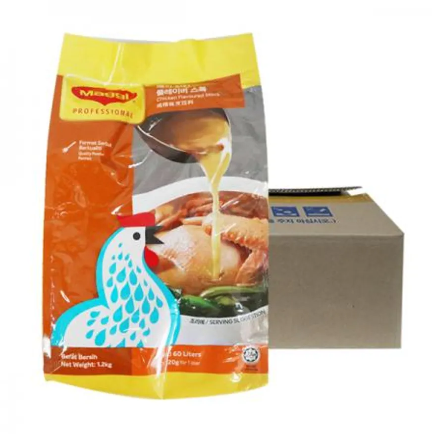 네슬레 매기 치킨스톡 분말1.2kg 6개 1박스 이미지