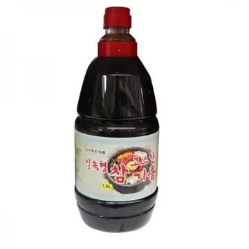 가득찬 실속형 참고소한 참기름1.8L 1개