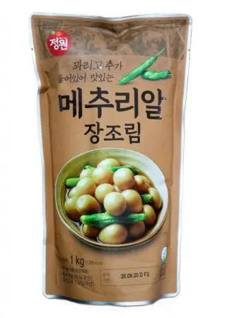정원식품 꽈리고추가 들어있어 맛있는 메추리알장조림1kg 3개 