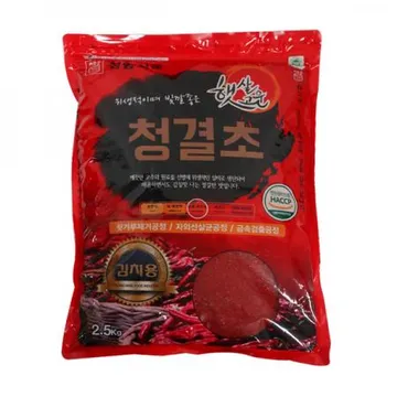 청양식품 햇살고운 청결초 김치용 고추가루2.5kg 1개