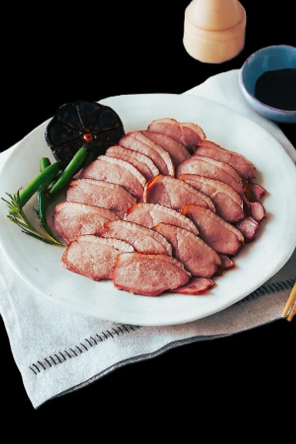 자연푸드 흑마늘 힐링덕 훈제오리슬라이스800g 2개 국내산오리 이미지