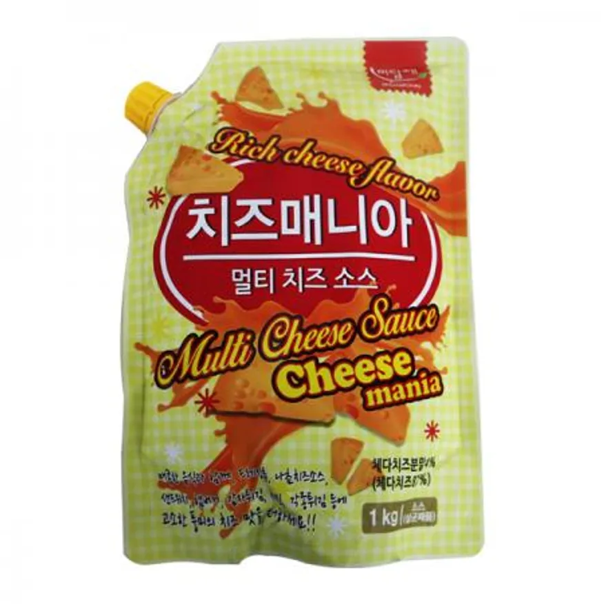 미담채 치즈매니아 멀티치즈소스1kg 이미지