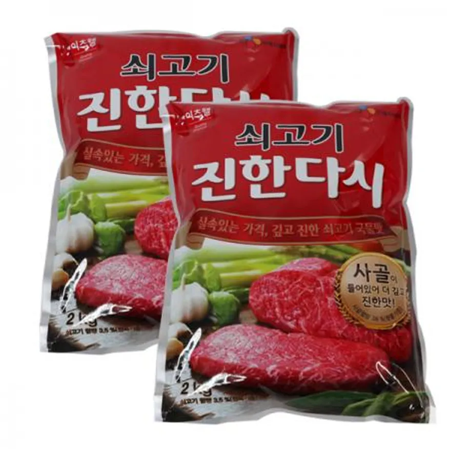 이츠웰 쇠고기 진한다시 2kg 6개 1박스 이미지