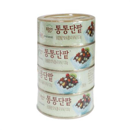 복음자리 통통단팥120g 4개 밭빙수재료 이미지