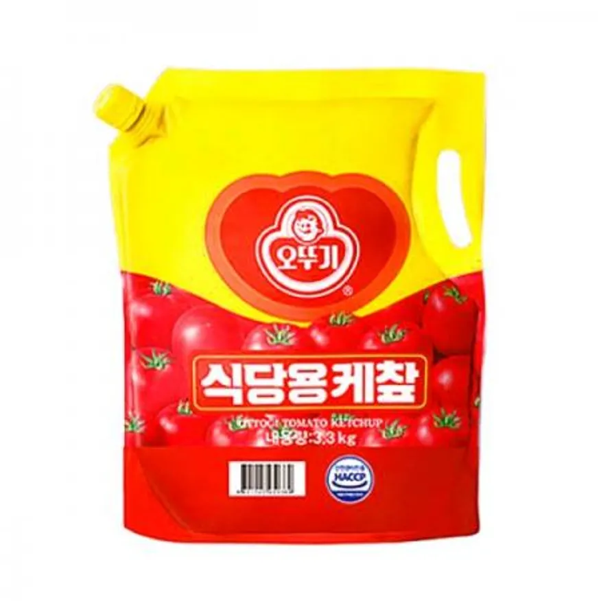 오뚜기 케찹스파우트팩 3.3K 4개 1박스 이미지