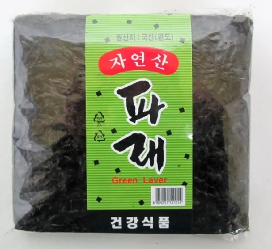 청해식품 완도산 자연산 파래김100속 1개 이미지