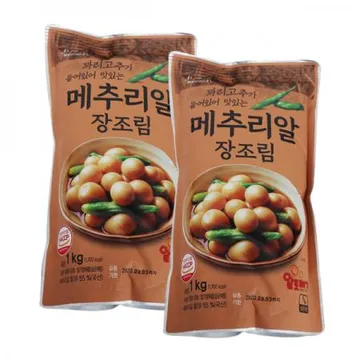 정원식품 메추리알장조림1kg 3개