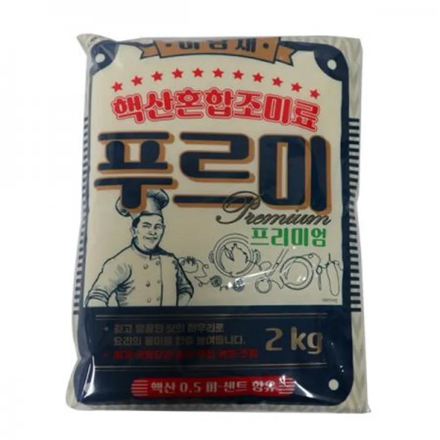 미담채 핵산혼합조미료 푸르미2kg1개    이미지