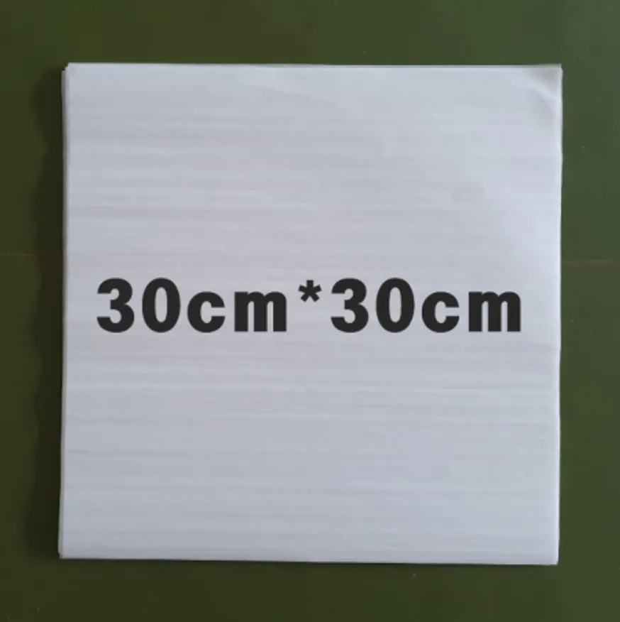 불판용,오븐용,접시받침용 흰색사각종이호일30cm*30cm*1000장 이미지