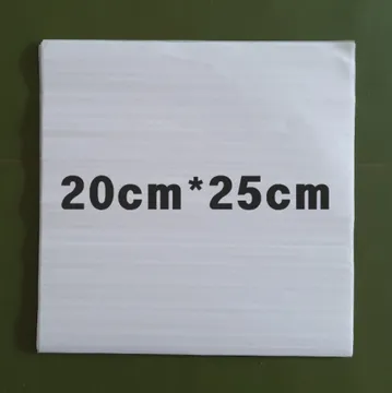 접시받침용 흰색사각종이호일20cm*25cm*1000장