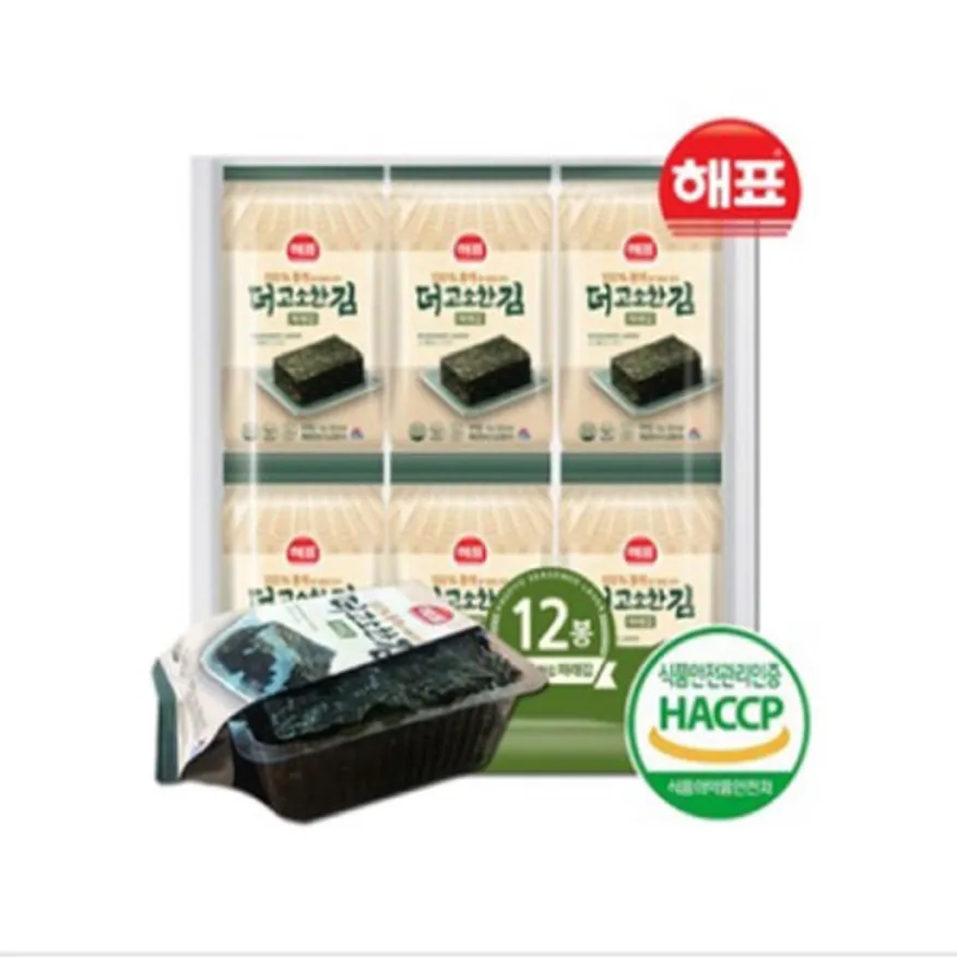 사조해표 파래김4g x 12봉 8입(1box) 이미지