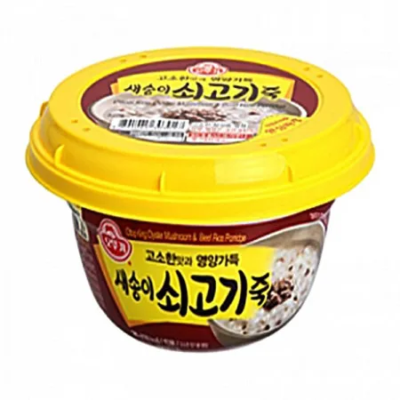 오뚜기 새송이쇠고기죽 285g X 12개입