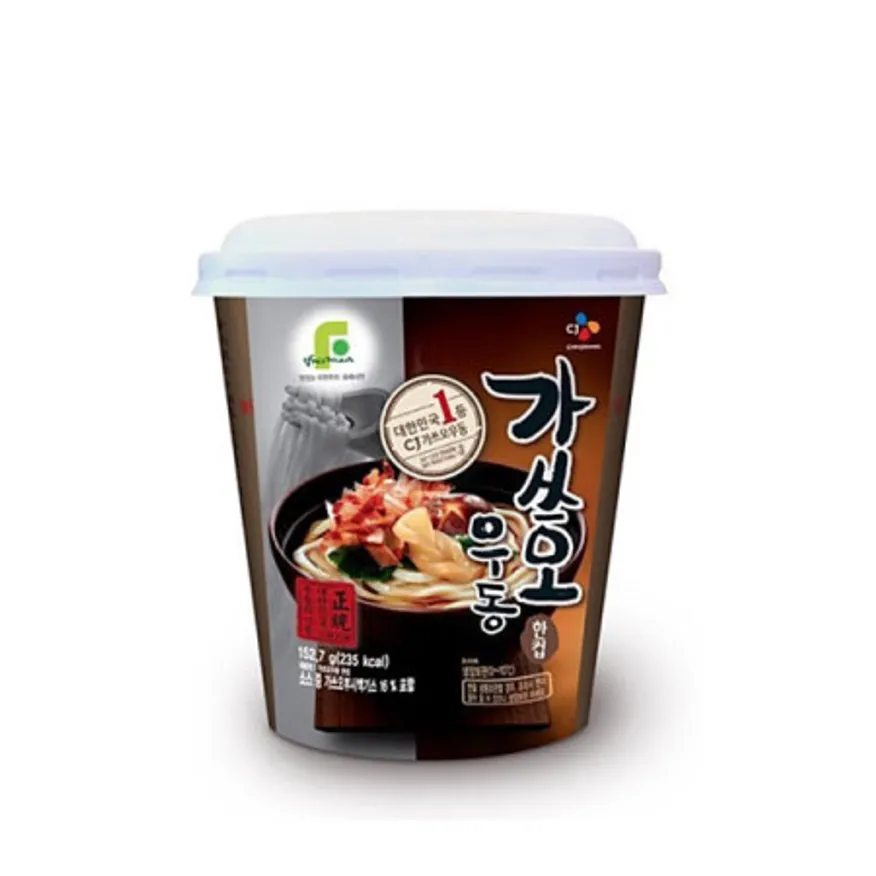 CJ 가쓰오 우동 한컵 152.7g x 12개입(1box) 이미지