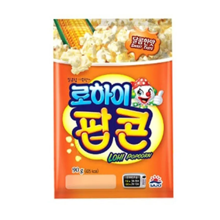사조 로하이 팝콘 달콤한맛 90g x 6개 (묶음) 이미지