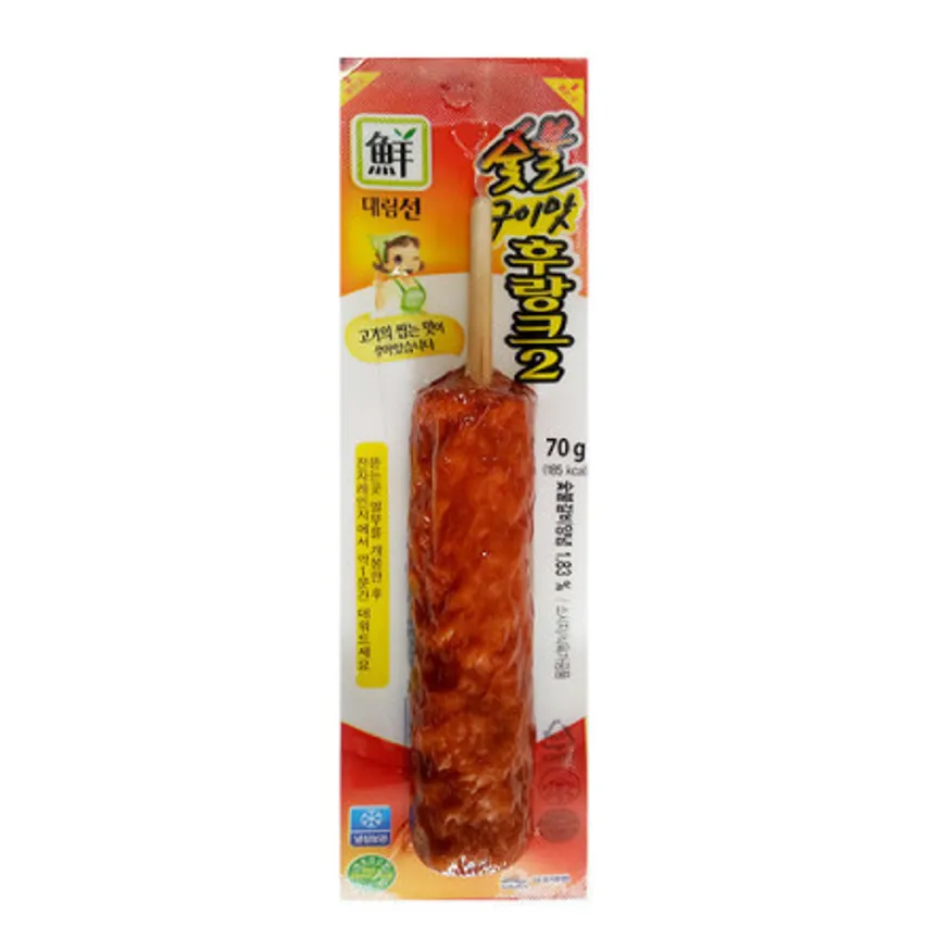대림선 숯불구이맛 후랑크 70g x 30개입(1box) 이미지