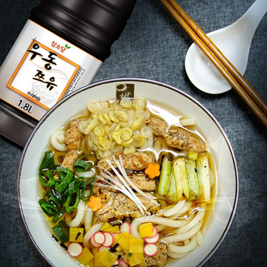 참소당 우동쯔유1.8L / 프리미엄 가쓰오우동간장,우동액상 이미지