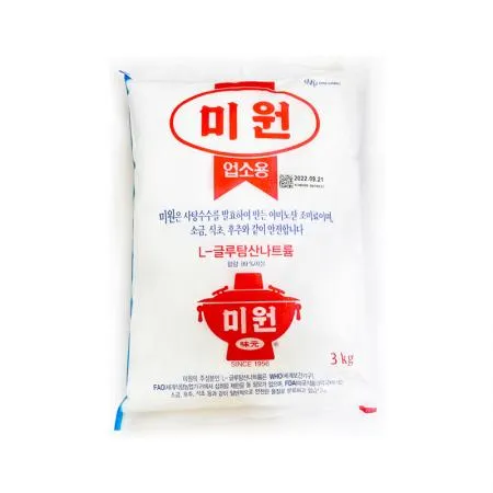 대상 미원 3kg / 조미료 분말조미료 단미 노말 업소용 이미지